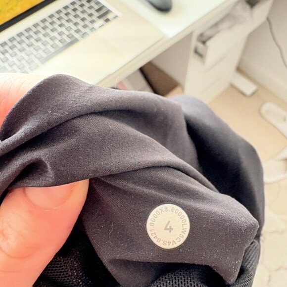 Lululemon Stretch High-Rise Jogger Black Size 4 - Picture 6 of 7